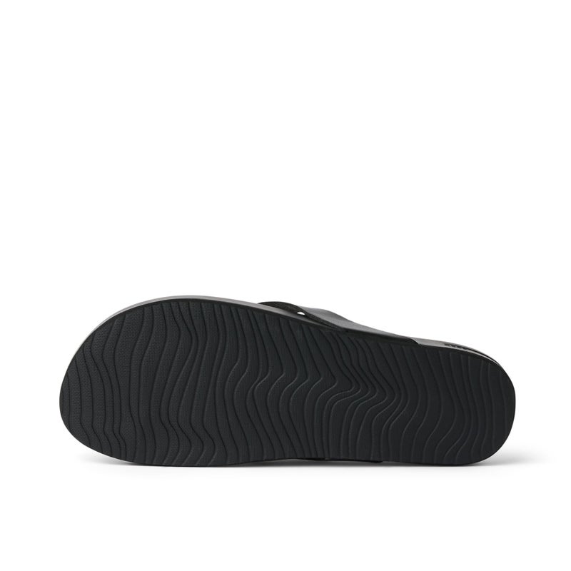 Reef Cushion Court Womens Flip Flop, Molded Cushion Footbed, Arch Support, Black, 8 - Image 4